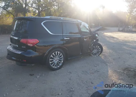 2016 Infiniti Qx80 z USA, uszkodzony, nr VIN JN8AZ2NF9G9613201